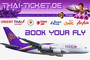 Thai Airways Flug buchen (Flugtickets direkt bei Thai Airways buchen)