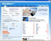 Flugticket Buchung mit Flugbrse eBookers Flights