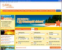 FLUGBRSE START.de im VERGLEICH  Test Flugbrse Start.de Flug Abfrage