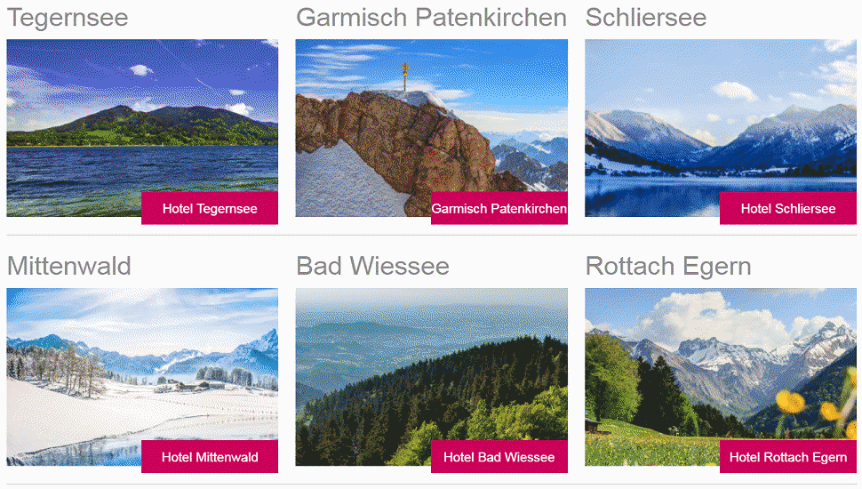 Bayerischen Alpen Urlaub Angebote in Garmisch-Partenkirchen, Rottach Egern, Tegernsee, Reit im Winkl, Ruhpolding, Mittenwald, Berchtesgaden: 3,4 oder 5 Sterne Hotel, 2 Tage  ab € 56.- hier buchen