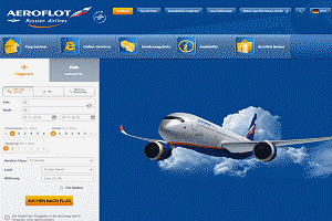 Aeroflot Flug buchen (Flugtickets direkt bei Aeroflot  Airline buchen)