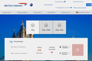 British Airways Flug buchen (Flugtickets direkt bei British Airways buchen)