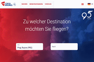 Czech Airlines Flug buchen (Flugtickets direkt bei Czech Airlines buchen)