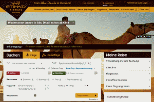 Etihad Airways Flug buchen (Flugtickets direkt bei Etihad Airline buchen)