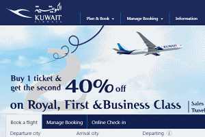 Kuwait Airways Flug buchen (Flugtickets direkt bei Kuwait Airways buchen)