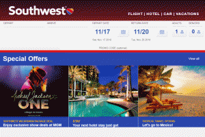 Southwest Airlines Flug buchen (Flugtickets direkt bei Southwest Airlines buchen)