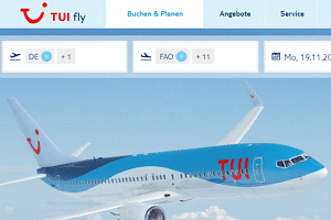 Tui Fly Flug buchen (Flugtickets direkt bei Tui Fly  buchen)